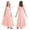 Orange Pink, variant on Runhomal Junior Bridesmaid Dresses for Girls Ruffled Formal Maxi Chiffon Flower Girl Dresses Wedding Guest Party Gown Black 12