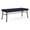 Navy, variant on Mystic Reception Waiting Room 18.5" 2-Seat Bench / Black Steel / Navy Blue