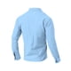 thumbnail image 4 of Ceisia Men's Relaxed Fit Long Sleeve Collared Linen Shirt Casual Solid Color Top Light Blue XXXL Gifts, 4 of 7