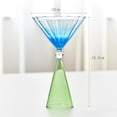 thumbnail image 4 of Bearachild Romantic Drinking Glasses Colorful Wine Glass for Iced Pudding Tea Organizadores de utensilios de cocina Verde, 4 of 5