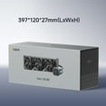 thumbnail image 2 of Ocypus Iota L36 Liquid CPU Cooler with Digital Display,360MM AIO CPU Water Cooler with Efficient Cooling Pump,ARGB Lighting Control,120MM PWM Fans Up to 2000 RPM,Suitabl, 2 of 9