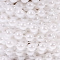 thumbnail image 2 of Bead Chain Beads Strands Funzies Decoration for Home Elastic Thread Glitter Band Beading White Plastic, 2 of 4