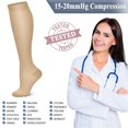 thumbnail image 5 of 9 Pairs Copper Compression Socks for Women & Men Circulation 15-20 mmhg - Better Blood Flow, Swelling, Best Support for Medical, Running, Nursing, 5 of 7