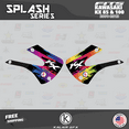 thumbnail image 3 of Kalair GFX Graphics Kit for Kawasaki KX85 (2001-2013) Splash Series, 3 of 5