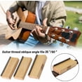 thumbnail image 2 of Lime à Frette de Guitare ZOUSSIQI, Lime à Biseau d'Extrémité de Frette à 90 Degrés, Lime à Frette de Basse pour Guitare, Lime à Biseau d'Extrémité pour Guitare avec Couronnement, Cadeau, Outils de Luthier pour Arrondir, Façonner et Ébavurer CA919-65946, 2 of 6
