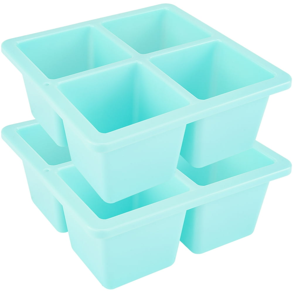 Jumbo Ice Cube Tray, Set of 2, Blue