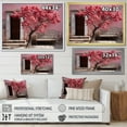 thumbnail image 4 of Designart "Simply Captured Pink Tree I" Tree Floater Framed Canvas Prints, 4 of 5