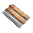 thumbnail image 3 of Sartén para baguette antiadherente, bandeja para baguette - bandeja para baguette con superficie perforada TUNC Sencillez, 3 of 5