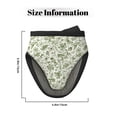 thumbnail image 3 of Pofeuu Green Rabbit Print Thickened Mini Silicone Oven Mitts Heat Resistant, Rubber Oven Mitt Gloves, Finger Pinch Grips, Pot Holder, Silicone Potholder, 3 of 7