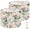 Color 2, variant on Boho Drum Lampshades 13"x13"x10" Dark Purple Iris Flowers Green Leaves Black Light Shade for Table Lamps Floor Lamp Shades Replacement Assembly Required