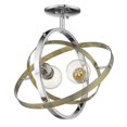 thumbnail image 1 of Semi-Flush Atomique en Chrome, 1 of 2