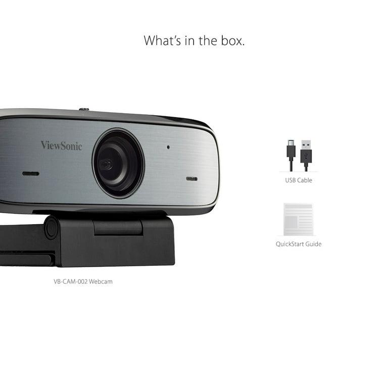 ViewSonic VB-CAM-002, ViewSonic USB 1080p FHD Webcam