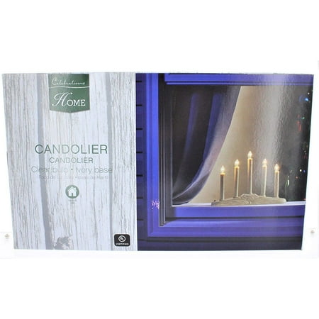 

5 indoor Electric Candolier Complete with bulbs and cord