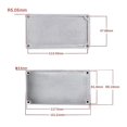 thumbnail image 2 of 3PCS 125B/1590N1 Aluminum Guitar Effect Pedal Enclosure Metal Stomp Box Enclosure Unfinished 122x66, 2 of 5