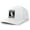 White/White, variant on Mens Christian Hat Jesus Rated E for Everyone Mens Christian Mesh Back Trucker Hat Baseball Cap-Heather Grey/Black