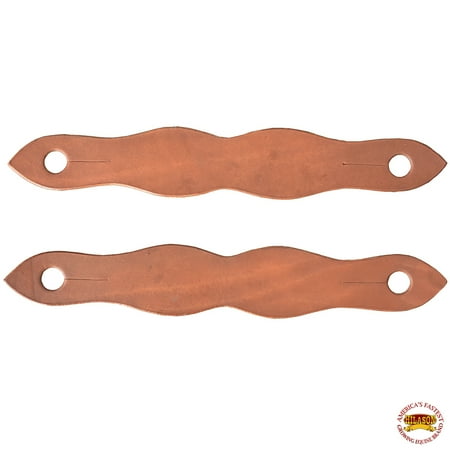 Hilason Western Spur Straps Leather Tan