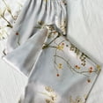 thumbnail image 5 of Gpaecead Women's Silk Pajama Sets Lace Camisole Shorts Set Satin Camisole Set Lounge Set Sleepwear S Gray, 5 of 5