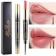 thumbnail image 3 of 14 Colores 2 En 1 Lápiz Labial Impermeable Mate De Larga Duración Para Mujeres ANGGREK  Otros, 3 of 6
