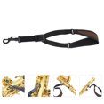 thumbnail image 3 of 1 Pce Saxophone Sangle en Coton Haute Élasticité Sangle d'Épaule Réglable (Couleur Assortie), 3 of 8