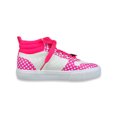 thumbnail image 3 of Minnie Mouse Polka-Dot Pink High-Top Girl's Shoes-Size 12, 3 of 3