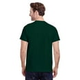 thumbnail image 4 of Gildan Heavy Cotton Crewneck T-Shirt, Short Sleeve Classic Fit Tee for Men, Forest Green, 4XL, 4 of 5