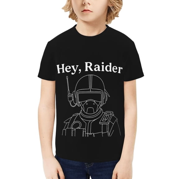 Arc Raiders Teen Cotton T-Shirt Short Sleeve Crew Neck Tee Shirts Casual Tops