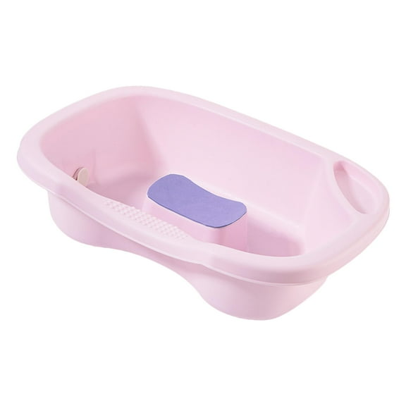 Hair Washing Basin with Tube Washbasin Washing Barber Shop Elderly Pink
