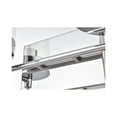 thumbnail image 4 of Living District Benny 4-Light Iron & Glass Bath Sconce in Chrome/Clear, 4 of 6