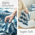 thumbnail image 6 of Smuge 4 Pack Bath Towels Extra Large 35"x 70"Highly Absorbent Quick Dry Bath Towels Oversized Microfiber Bath Sheets Soft Luxurious Towels for Bathroom Kitchen Spa Hotel Gym (Blueberry Color), 6 of 8