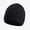 Black, variant on Busydd Mens Beanie Trendy Warm Cuffed Ribbed Beanie Casual Solid Color Cable Knit Winter Hat for Men