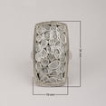 thumbnail image 5 of 2.00 CTW Finest Natural Diamond Polki Cocktail Women Valentines Day Gifts Ring 925 Sterling Silver, 5 of 5