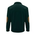 thumbnail image 3 of Sweatshirts for Mens Half Button Pullover Corduroy Blouses Long Sleeve Sweatshirt V-Neck Solid Color Sweater Fall Winter Loungewear Comfort Casual Hiking Tops, 3 of 4