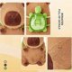 thumbnail image 5 of Simulated Capybara Stuffed Animal Plush Toy Creative Cute Simulation Stuffed Animal For Children Baby Comforting Gifts 10cm, 5 of 5