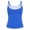 Blue, variant on PBFRDSJ Womens Summer Sleeveless Tank Tops 100%Cotton Scoop Neck Casual Spaghetti Strap Camisole Shirt Stretchy Slim Fitted Basic Tops
