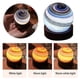 thumbnail image 3 of Glass Art Moon Night Light, Starry Dream Planet LED Lamp, Soft Glow Bedside Nightlight for Bedroom & Office, 3 of 5