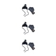thumbnail image 3 of Billuyoard Conjunto de bufanda y gorro cálido para mascotas de otoño, diseño Simple de animales pequeños, gorro de fibra acrílica, Kit de Type1, 3 of 6