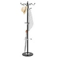 thumbnail image 2 of Giantex 70”Metal Coat Rack Stand, Hat & Coat Hanger w/14 Hooks, Free Standing Organizer Rack w/Stable Marble Base, 2 of 8