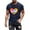 Navy, variant on Xihbxyly Short Sleeve Blouses for Men Crew Neck Hearts Print Workout Clothes Comfy Loose Fit Comfortable Tunic Tops Men Tunic Blouses