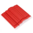 thumbnail image 4 of 100 pinceles desechables para microaplicadores dentales flexibles (rojos), 4 of 14