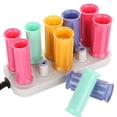 thumbnail image 1 of Compact Electric Heated Roller, Double Hot Rollers, Curling Roll Hair Tube, for Long, Medium, and All Hair - Hair Curlers - Hair Roller Clips Included, 1 of 8