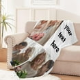 thumbnail image 5 of Custom Blankets with Photos Personalized Blanket Flannel Throw Blanket House Warming Gifts New Home Memorial Picture Gifts for Family Friends, 5 of 6