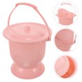 thumbnail image 1 of USHOBE Chamber Pot With Lid Camping Potty For Adults Wear Resistant 1Set, 1 of 8