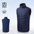 thumbnail image 4 of Ropa Deportiva Abrigo Térmico Hombres Mujeres 3 Niveles Calor Chaleco Recargable USB, 4 of 9