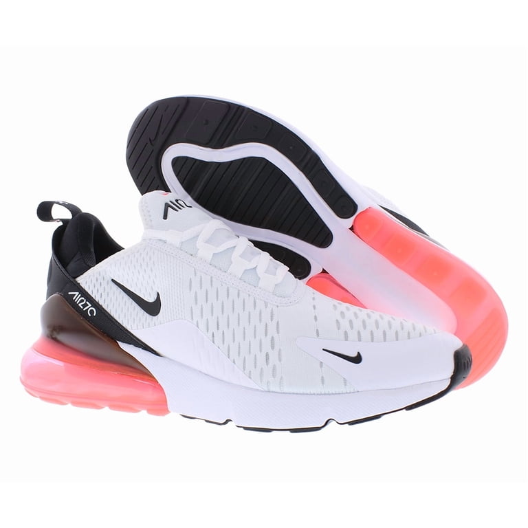 Nike Men's Air Max 270, White/Black-Hot Punch, Size 13 (FD0283 100