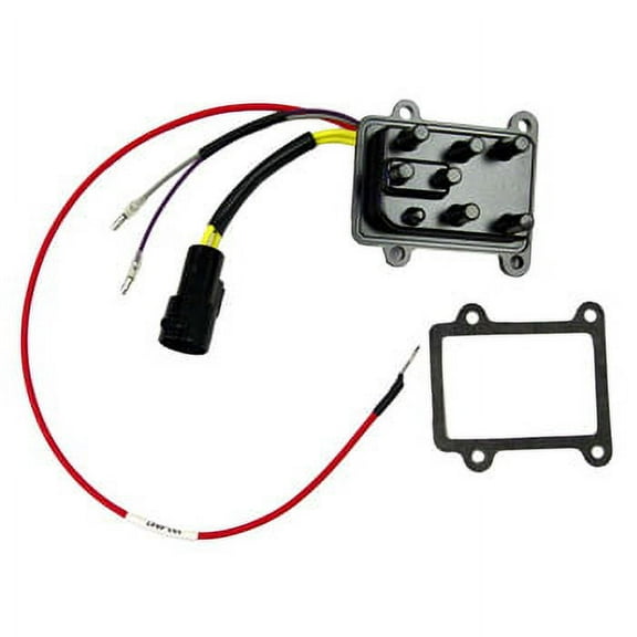 Rectifier Regulator , 20amp Johnson/Evinrude 90-115 60? 1995 V4 Optical Ignition Pro #: 193-4847 X-Ref #: 584847 584847