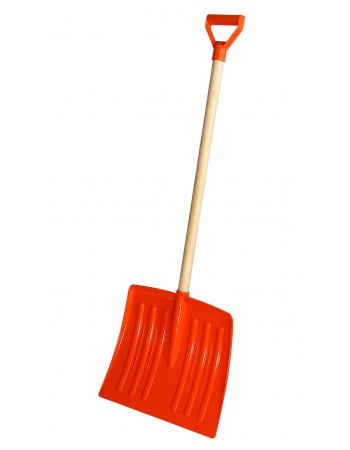 plastic snow shovel