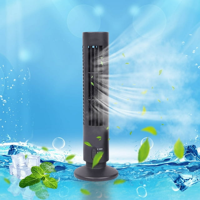 Meitianfacai Tower Fan Led Bladeless Fan Tower Electric Fan Mini Vertical Conditioner