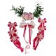 thumbnail image 1 of Billuyoard Juego de 9 piezas para decoración de coche de boda, lazo de flores de seda, conjunto de lazos, rosa melocotón Kits de decoración para fiestas rosa melocotón, 1 of 1
