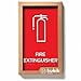 thumbnail image 3 of Kubik Letters Premium Fire Extinguisher Sign, ADA Compliant Modern Design Sign with Grade 2 Braille for Fire Extinguisher Location with 3M Double Sided Tape, 3 of 4