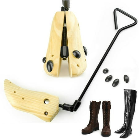 stretching shoes with shoe tree